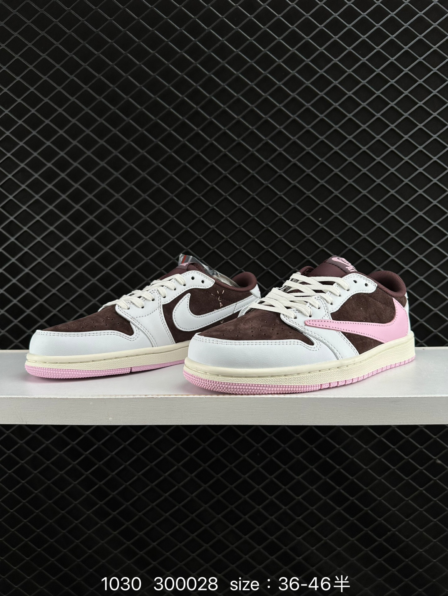 fragment design x Travis Scott x Nike Air Jordan 1 Low OG SP”Black/Green Toe“